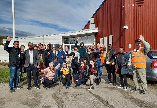 Intercultural Community at Luke's fishfarm at Laukaa.