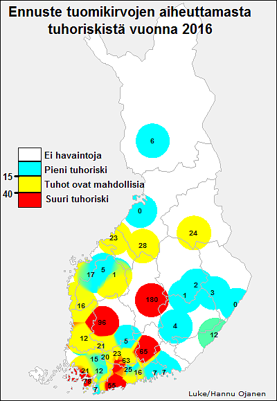 Tuomikirvaennuste 2015