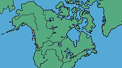 Chamaecyparis nootkatensis - levinneisyyskartta