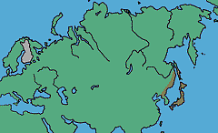 Taxus cuspidata - levinneisyyskartta