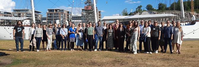 Kuvassa on DeliSoil-hankkeen tiimiläisiä.