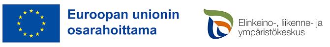 Euroopan unionin osarahoittama ja ELY-keskus-tunnukset