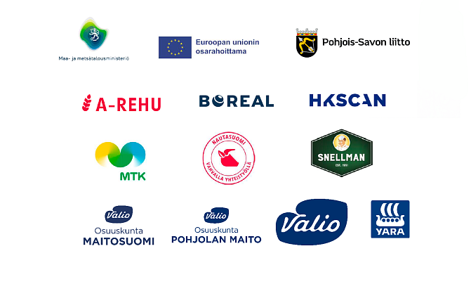 Viisas typpikierto -hankkeen rahoittajat