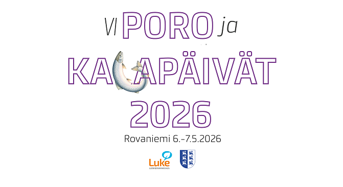 Poro ja kalapäivät 2026.