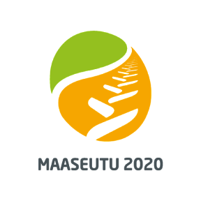 Maaseutu2020 oranssi -logo
