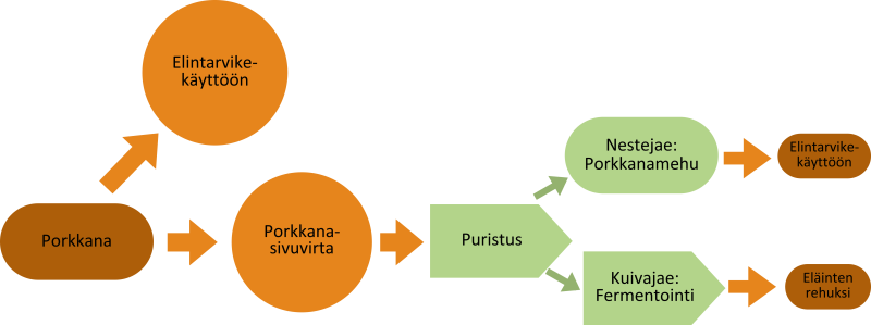 Porkkanan sivuvirrat