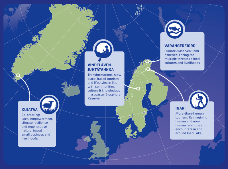 ArcticKnows areas in the map