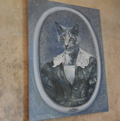 Kissataulu seinällä.