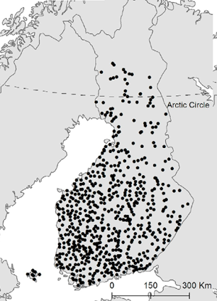 Maaperäseurannan koealat